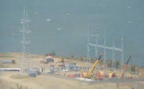 энергетический мост в Крым около г. Керчь